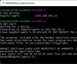 Mendel Development Tool