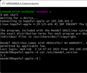 Mendel Linux