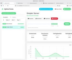 Monitoring mit Uptime Kuma